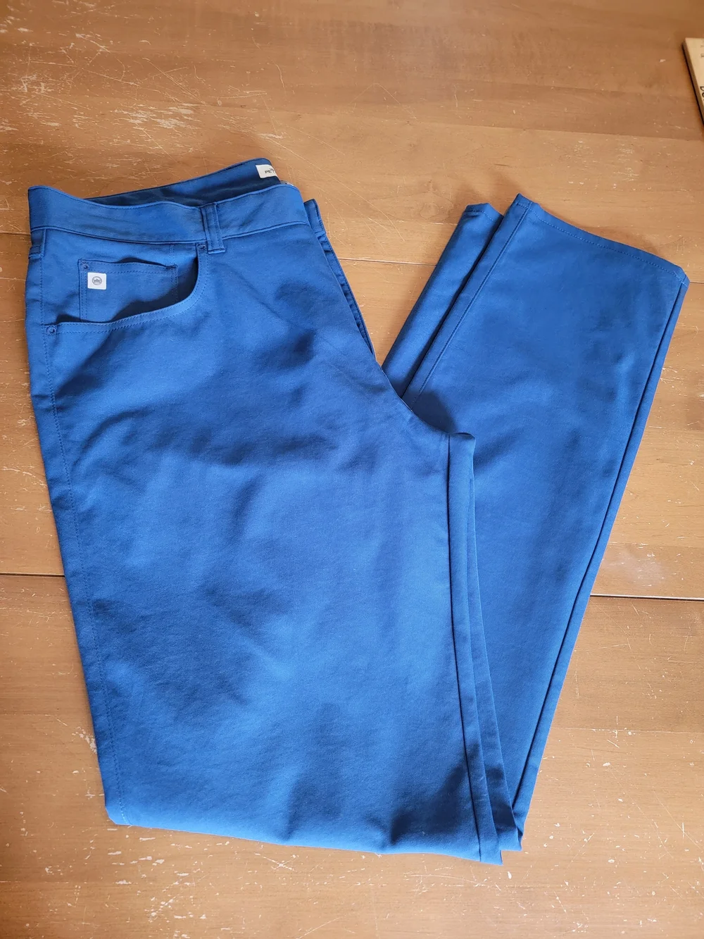 Peter Millar 36x34 EB66 Five Pocket Pant Sailor Blue EUC
